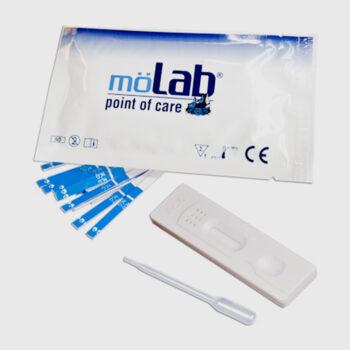 möLab mö-screen hcG Schwangerschaftstests, Urin/Serum/Plasma, Kassette, 10 Stück