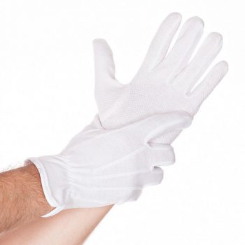 Baumwolle – TRICOT GRIP Handschuh