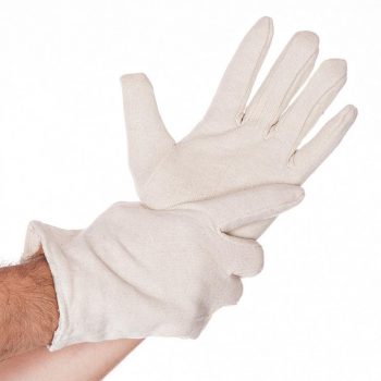 Baumwolle – EXTRA STARK geschichtelt Handschuh