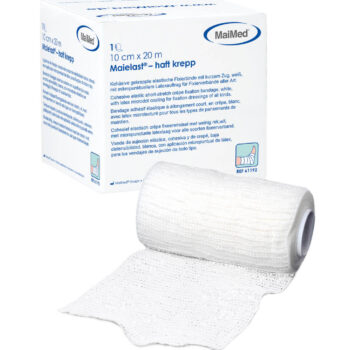 Maielast -haft Krepp, 1 Binde, unsteril