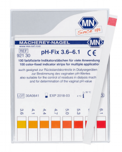 pH-Fix Indikatorstäbchen 3,6 - 6,1 (100)