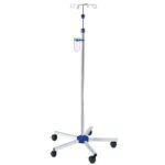 Infusionsständer, ratiomed verchromt, Einhandhöhenverstellung Infusionsständer, ratiomed verchromt, Einhandhöhenverstellung