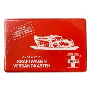 KFZ Verbandkasten Auto nach ÖNORM V5101, schwarz 