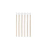 Wattestäbchen Holz, steril, 15 cm lang, Ø 2,5 mm, Wattekopf Ø 5 mm, 100 Stk.