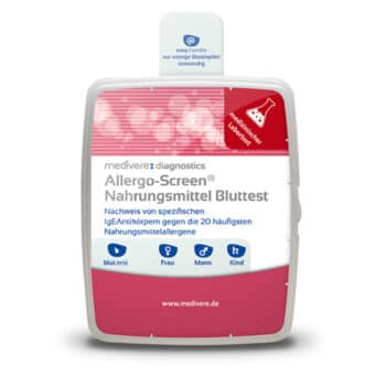 medivere Allergo-Screen® Nahrungsmittelunverträglichkeitstest Bluttest