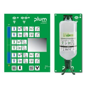 QuickSafe Basic Box, Erste-Hilfe-Station mit Augenspülungen und Pflastern