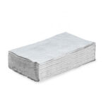 Falthandtuch, 2-lagig, ZZ-Falzung, natur 23,5 x 23 cm, (20 x 160 Stk.)