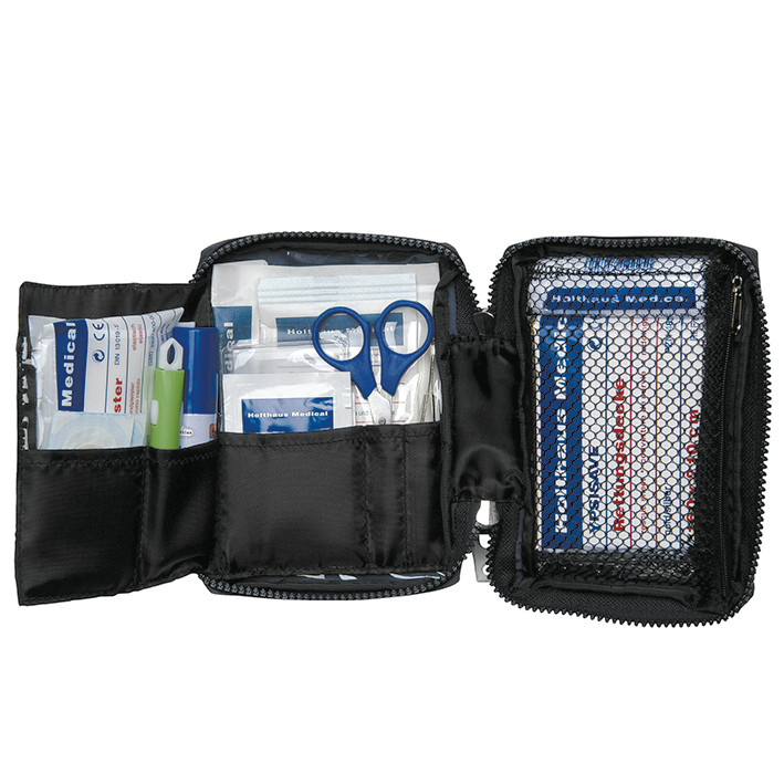 TRAVEL Erste-Hilfe-Verbandtasche blau/rot