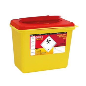 Kanülenabwurfbehälter, Safe-Box 6 Ltr.