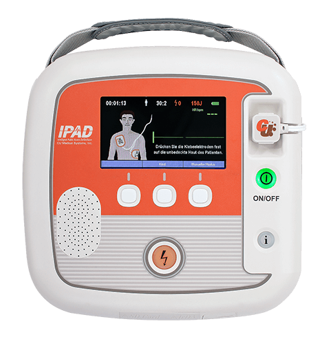 Defibrillator, iPAD CU-SP2 Jedermann mit Bluetooth EKG-Modul EM1