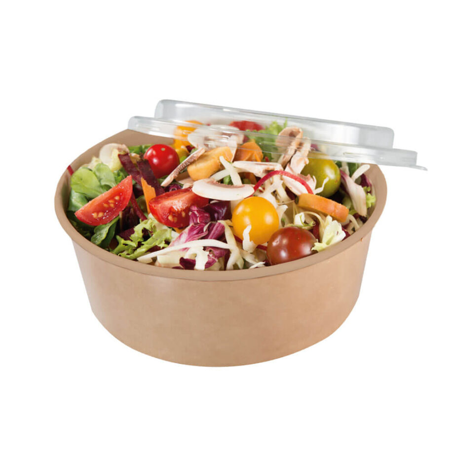 Salatschale „Caesar“ | Kraftpapier, recyclebar, 300 Stück