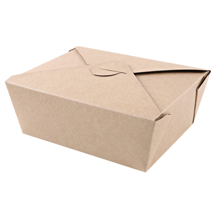 Foodbox „Menu“ | Kraftpapier, recyclebar