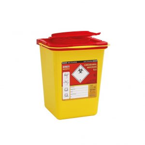 Kanülenabwurfbehälter ratiomed Safe-Box 2,0 Ltr.