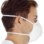 Atemschutzmasken FFP2 NR mit Ventil, vorgeformt, PP, 20 Stk.
