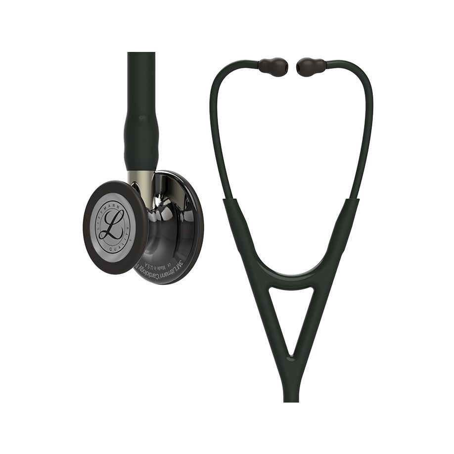 3M Littmann Cardiology IV Diagnostic Stethoskop High Polish Smoke Edition