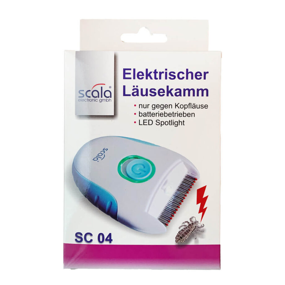 Elektrischer Läusekamm SC 04, Scala