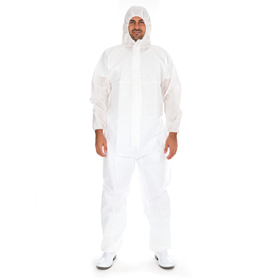 Overall feuerhemmend | SMS, weiß, XXL, 20 Stück