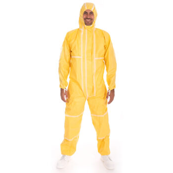 Overall ChemicalStar Typ 3B+4B+5B+6B, SMS/PE, gelb, 50 Stück