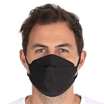Atemschutzmasken FFP2 NR, 3D | PP, schwarz, 640 Stück