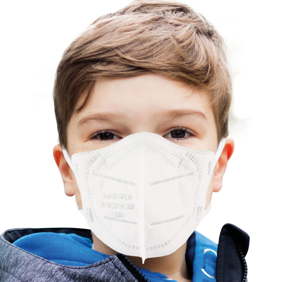 Atemschutzmasken Kids FFP2 NR | PP, weiß, 1200 Stück
