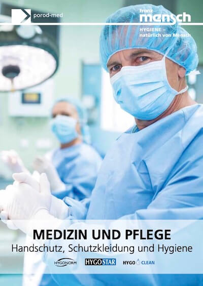 Medizin und Pflege - Handschutz, Schutzkleidung und Hygiene