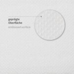 Papierhandtuch 2-lagig, gelegt, weiß, 23cm x 25cm, V/ZZ-Falzung, 20 x 200 Stk.