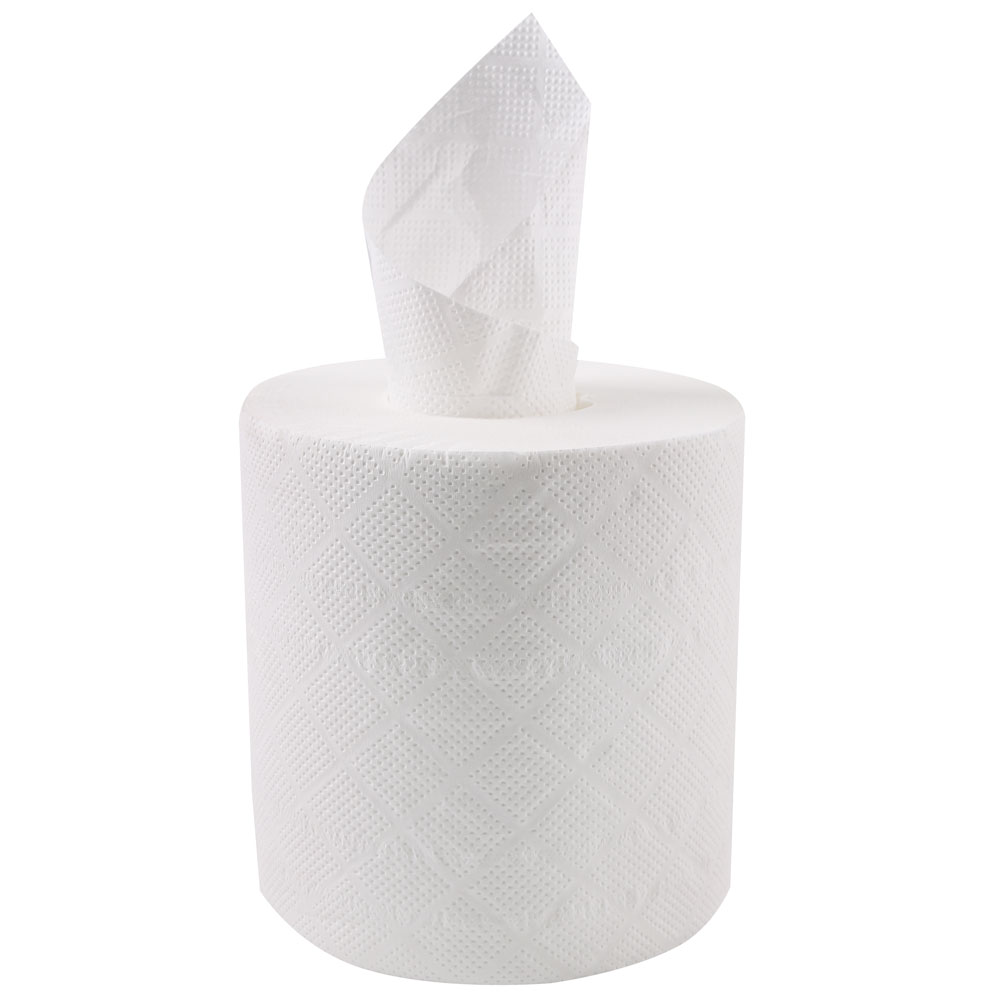 Papierhandtuch 1-lagig, 6 Rollen