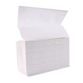 Papierhandtuch 2-lagig, Recycling, gelegt, Z-Interfold, weiß, 24cm x 23cm, 15 x 200 Stk.