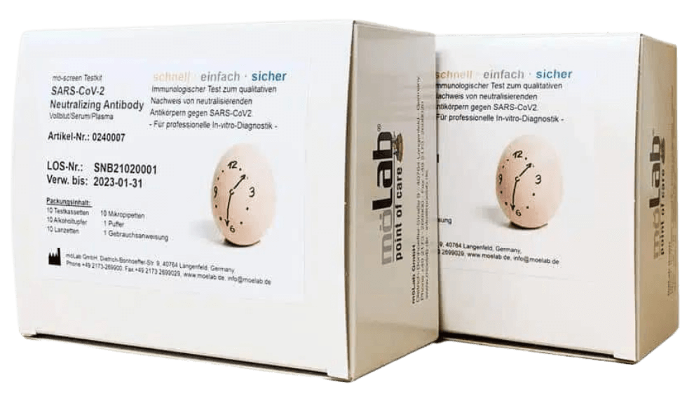 Corona Virus Neutralisierende Antikörper Schnelltest