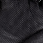Nitril Einweghandschuhe schwarz, Diamond Grip – unsteril – puderfrei, 50 Stück
