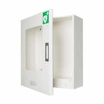 Defibrillator Wandschrank mit Alarm