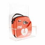 Defibrillator Wandhalterung, Acrylglas