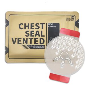 Thoraxpflaster, Chest Seal, 3 Löcher, 20 x 16 cm
