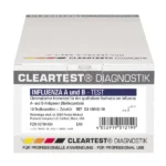 Cleartest Influenza Schnelltest, A / B, Nasenabstrich, 10 Stück