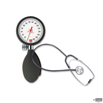 boso clinicus S Blutdruckmessgerät schwarz, Einschlauch mit Stethoskop