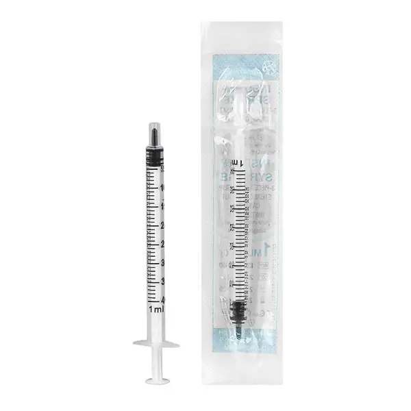 Mediware Insulinspritzen 1 ml – U 40, 100 Stk.