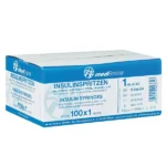 Mediware Insulinspritzen 1 ml – U 40, 100 Stk.