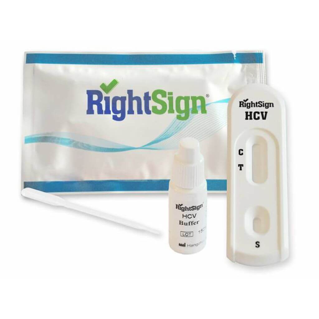 RightSign HCV Test, Hepatitis C Virus, 25 Stk.