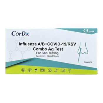 CorDx Kombitest 4in1, Corona, Influenza A/B, RSV Antigen Schnelltest