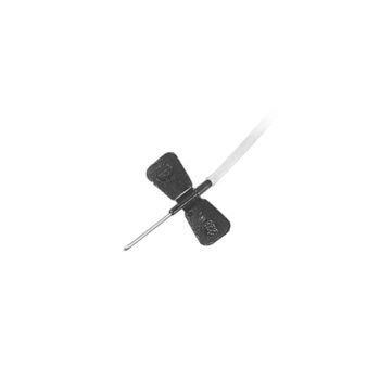 VASUFLO Perfusionsbesteck 22 G, schwarz, 0,70 x 19mm, 100 Stk.