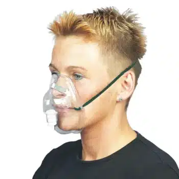 DCT O2, Sauerstoff Maske