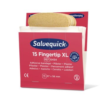 Salvequick Fingerkuppenpflaster Refill, 15 Strips