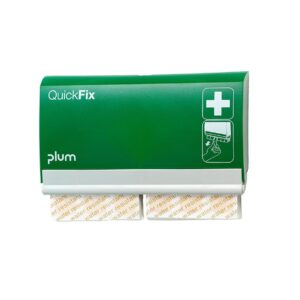 plum QuickFix Pflasterspender inkl. 1 Elastic Nachfüllset, 1 Water resistant Nachfüllset