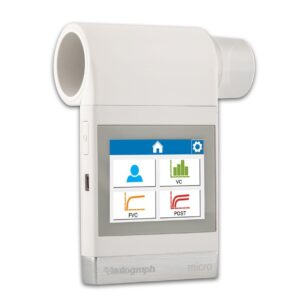 Vitalograph micro Hand-Spirometer mit PDF-Berichtssoftware
