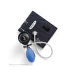 Welch Allyn DuraShock Blutdruckmessgerät DS55 blau, Ø 50mm, verchromt, 1-Schlauch