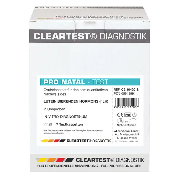 CLEARTEST Pro Natal Ovulationstest