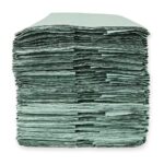Papierhandtuch 1-lagig, C-Falzung, 25cm x 32cm, grün, 24 x 152 Stk.