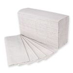 Papierhandtuch 1-lagig, Recycling, Interfold, weiß, 23cm x 24cm, 15 x 200 Stk.