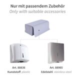 Papierhandtuch 1-lagig, gelegt, V/ZZ-Falzung, blau, 25cm x 23cm, 20 x 250 Stk.