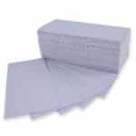 Papierhandtuch 1-lagig, gelegt, V/ZZ-Falzung, blau, 25cm x 23cm, 20 x 250 Stk.